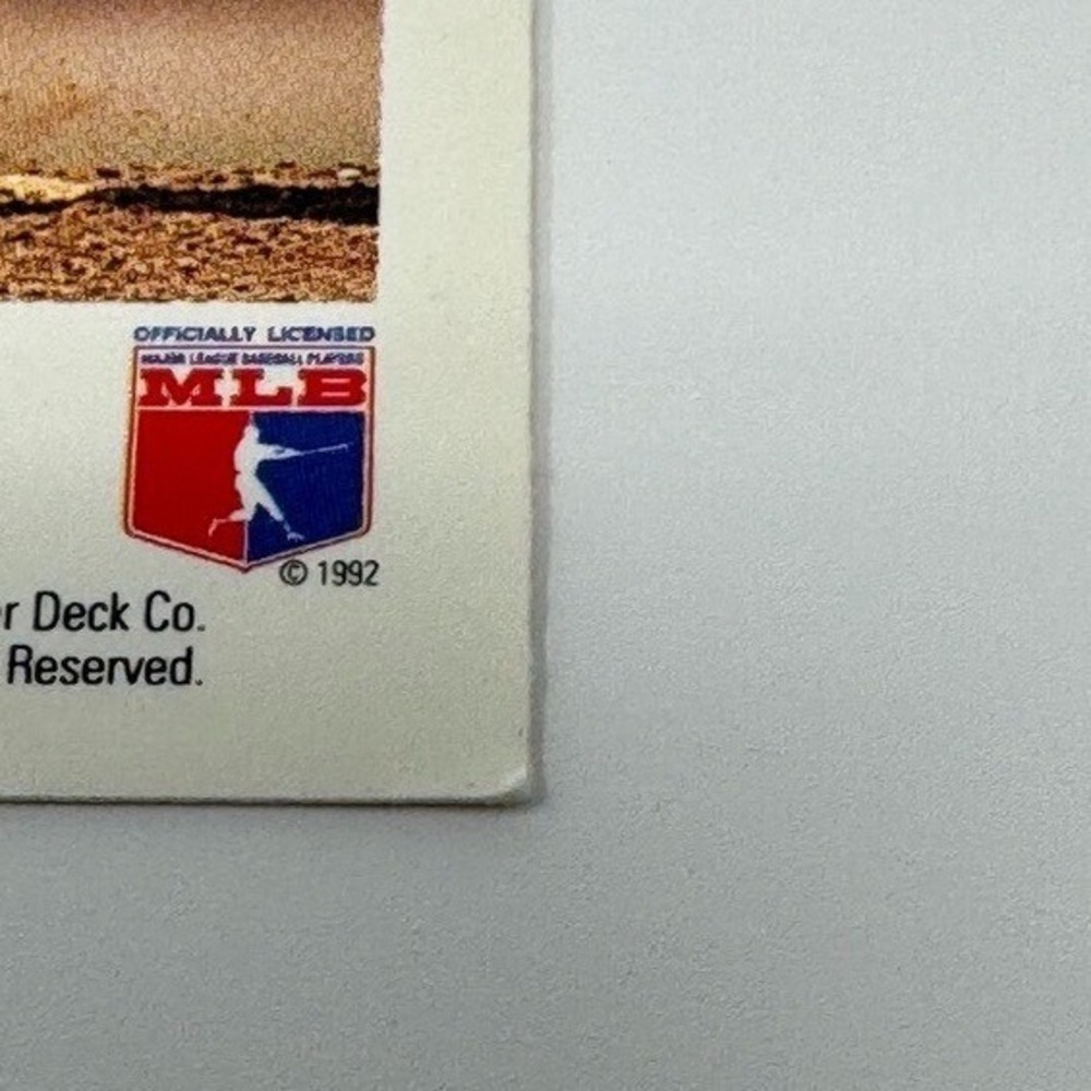 1992 Upper Deck Mark Portugal Astros Baseball Card - Picture 10 of 14